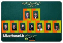 اعضای شورای سیاست‌گذاری بیستمین جشنواره «سینماحقیقت» در نخستین نشست این شورا همراه با رائد فریدزاده و محمد حمیدی‌مقدم.