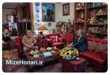 دیدار رائد فریدزاده با داریوش ارجمند به مناسبت روز ملی سینما