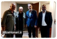 تقدیر مهدی شفیعی از اکبر زنجانپور در تئاتر شهر