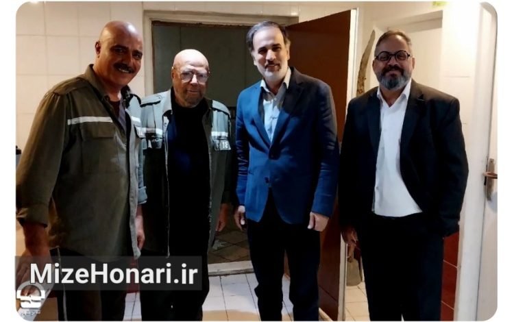 تقدیر مهدی شفیعی از اکبر زنجانپور در تئاتر شهر